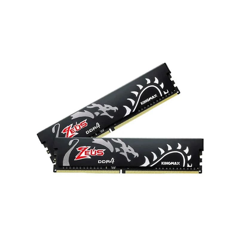 رم کامپیوتر KINGMAX ZEUS DRAGON 16GB(2*8) DDR4 3200MHZ CL16 استوک — تصویر ۱۱
