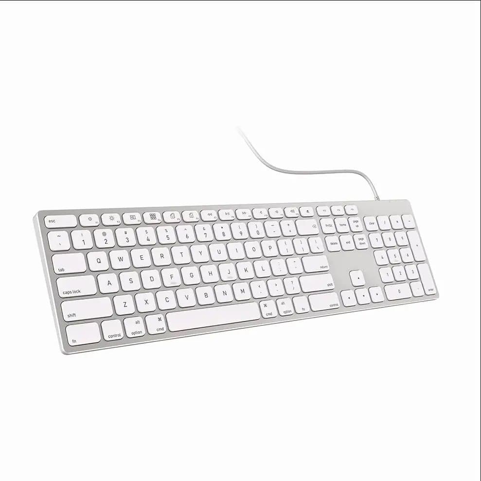 کیبورد اپل استوک با سیم مدل Apple Keyboard A۱۲۴۳ (Slim) — تصویر ۱۲