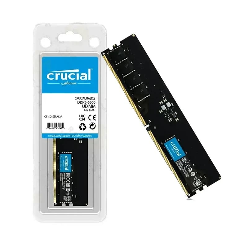 رم کامپیوتر کروشیال Crucial 32GB DDR5 5600 UDIMM CL46