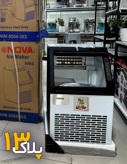 یخ ساز نووا مدل NIM-8004 ظرفیت ۳۶ کیلوگرم — تصویر ۲