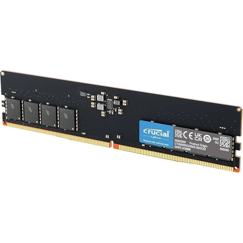 رم کامپیوتر کروشیال Crucial 16GB DDR5 5600 UDIMM CL46 استوک — تصویر ۱۱