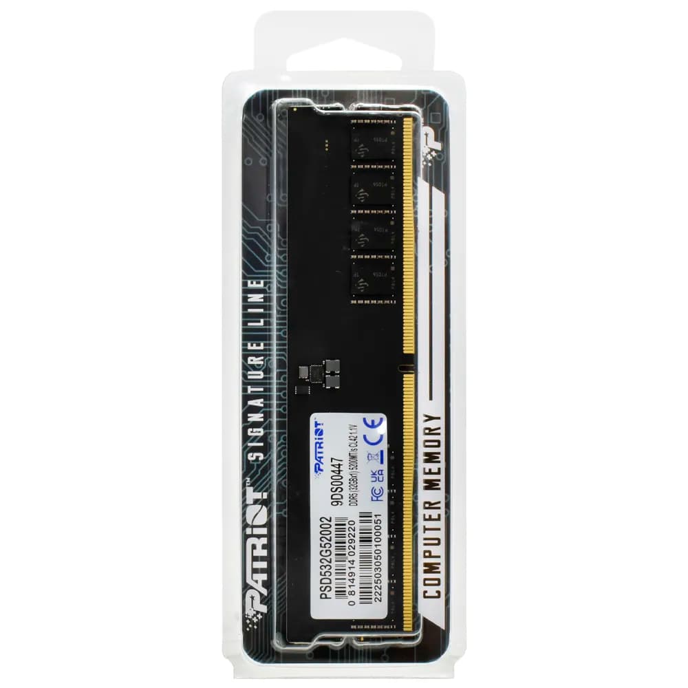 رم دسکتاپ DDR5 تک کاناله 4800 مگاهرتز CL40 پتریوت مدل Signature Line ظرفیت 16 گیگابایت — تصویر ۳
