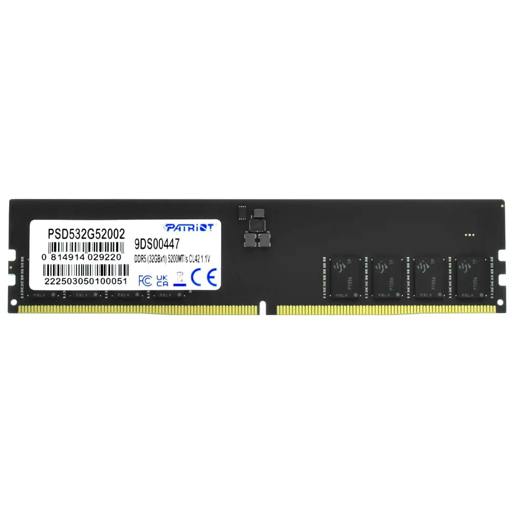 رم دسکتاپ DDR5 تک کاناله 4800 مگاهرتز CL40 پتریوت مدل Signature Line ظرفیت 16 گیگابایت