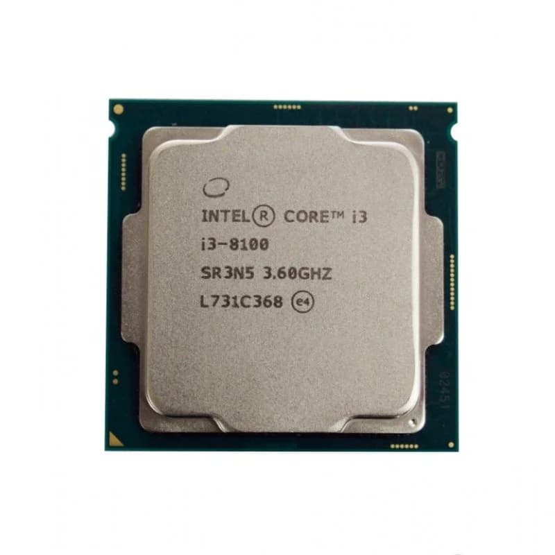 پردازنده اینتل Intel Core i3 8100