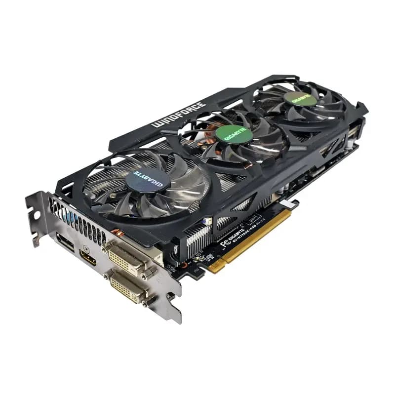 کارت گرافیک گیگابایت GIGABYTE GTX 770 WindForce 3X OC استوک — تصویر ۹