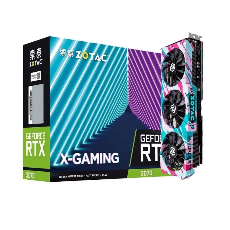 کارت گرافیک ZOTAC X-GAMING OC RTX 3070 8GB استوک — تصویر ۶