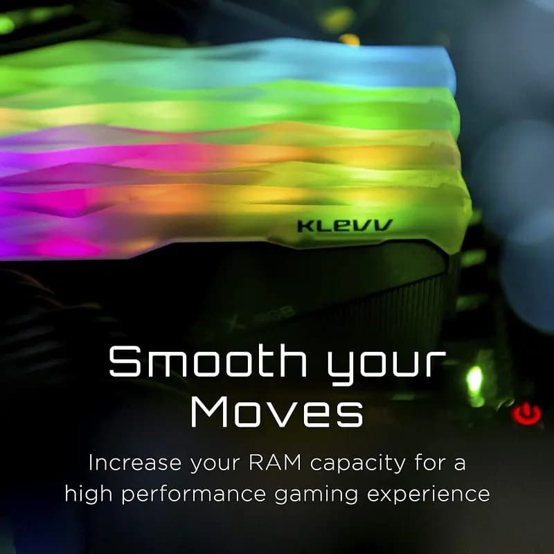 رم کامپیوتر کلو KLEVV CRAS-X RGB 16GB DUAL 3600MHz — تصویر ۹