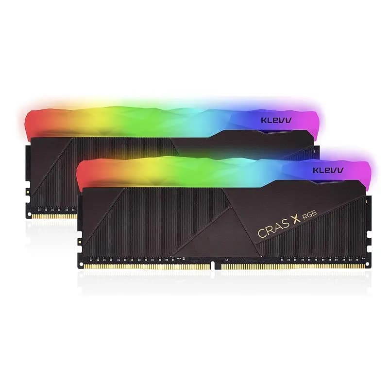 رم کامپیوتر کلو KLEVV CRAS-X RGB 16GB DUAL 3600MHz