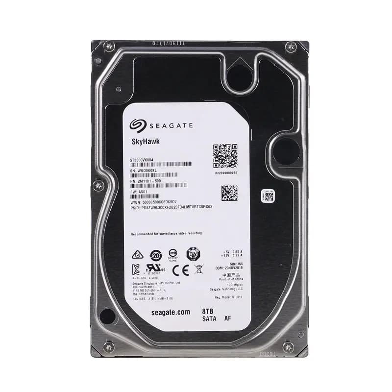 هارد اینترنال سیگیت Seagate SkyHawk 8TB استوک — تصویر ۲