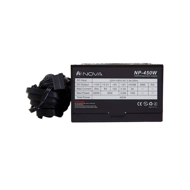 پاور کامپیوتر نوا مدل NOVA NP 450W — تصویر ۶