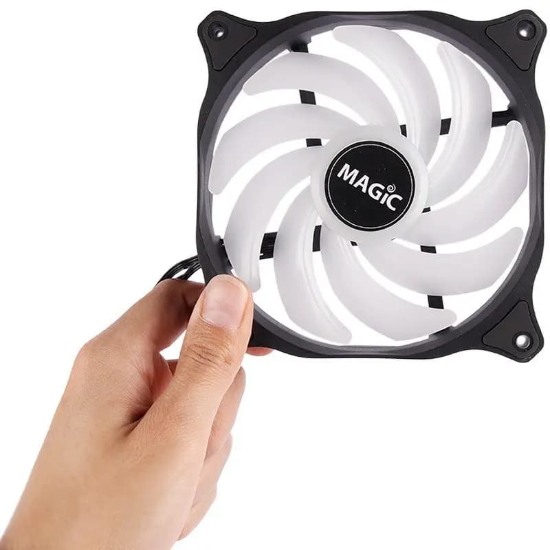 فن کیس 12 سانت مجیک مدل MAGIC MF120 ARGB — تصویر ۵