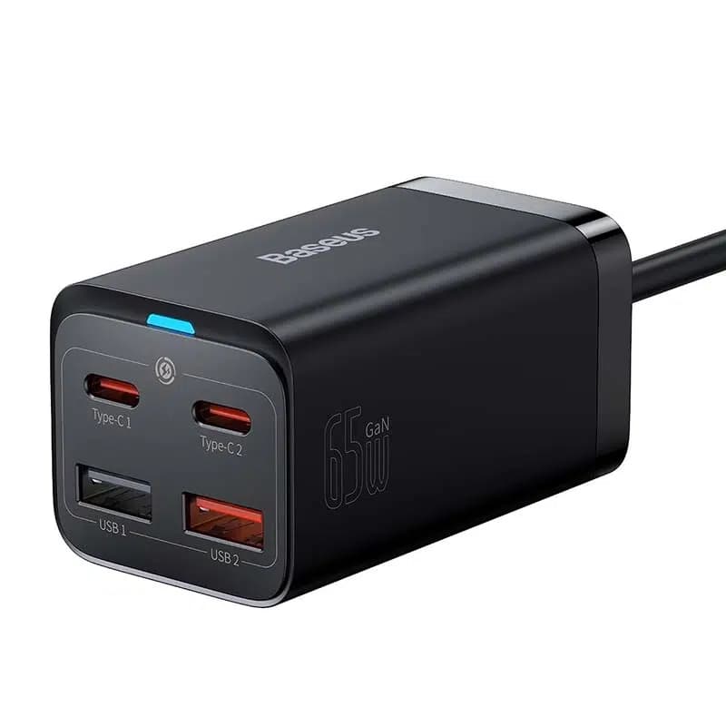 شارژر رومیزی 65 وات بیسوس مدل CCDK65E به همراه کابل USB-C — تصویر ۱۱