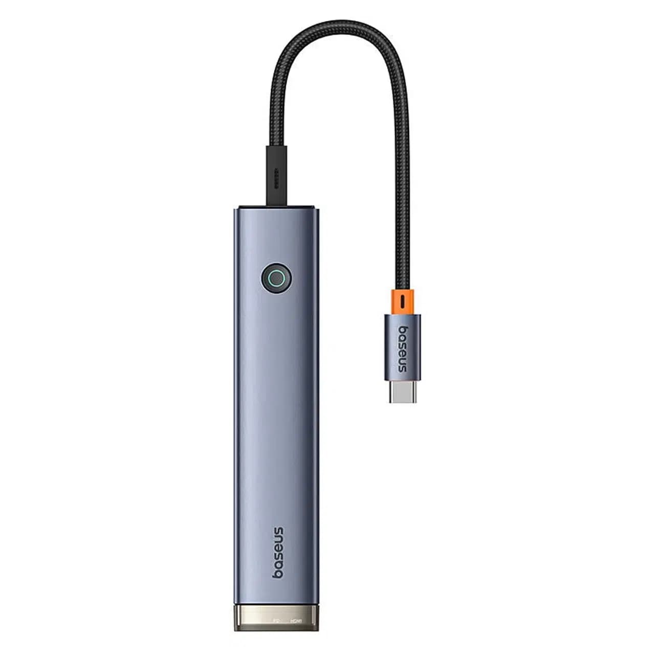 هاب 6 پورت USB-C بیسوس مدل UltraJoy Series BS-OH166 — تصویر ۳