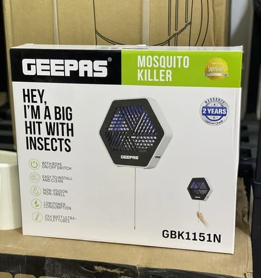 پشه کش برقی جیپاس مدل GBK1151N — تصویر ۳
