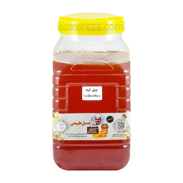 عسل چهل گیاه طبیعی 5 کیلو