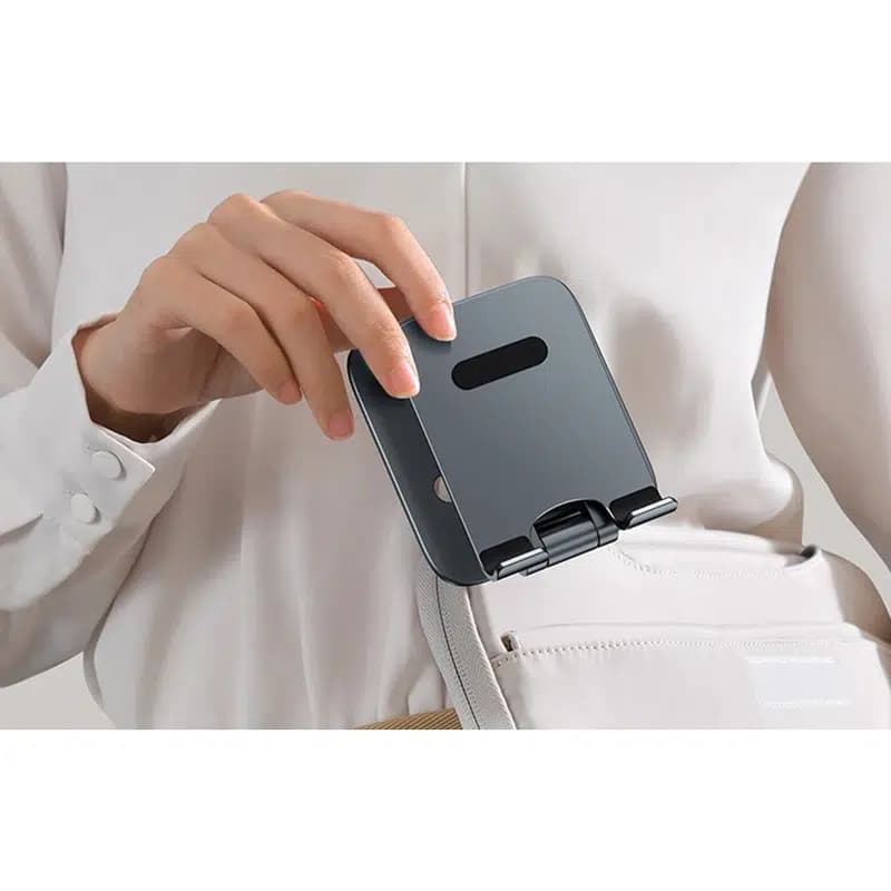 نگهدارنده گوشی موبایل و تبلت بیسوس Biaxial Foldable مدل BS-HP006 — تصویر ۷