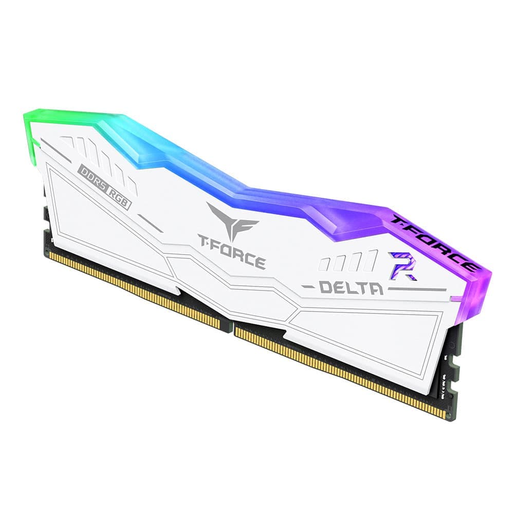 رم کامپیوتر TeamGroup T-Force DELTA RGB DDR5 32GB Dual 6000MHz CL38 — تصویر ۶