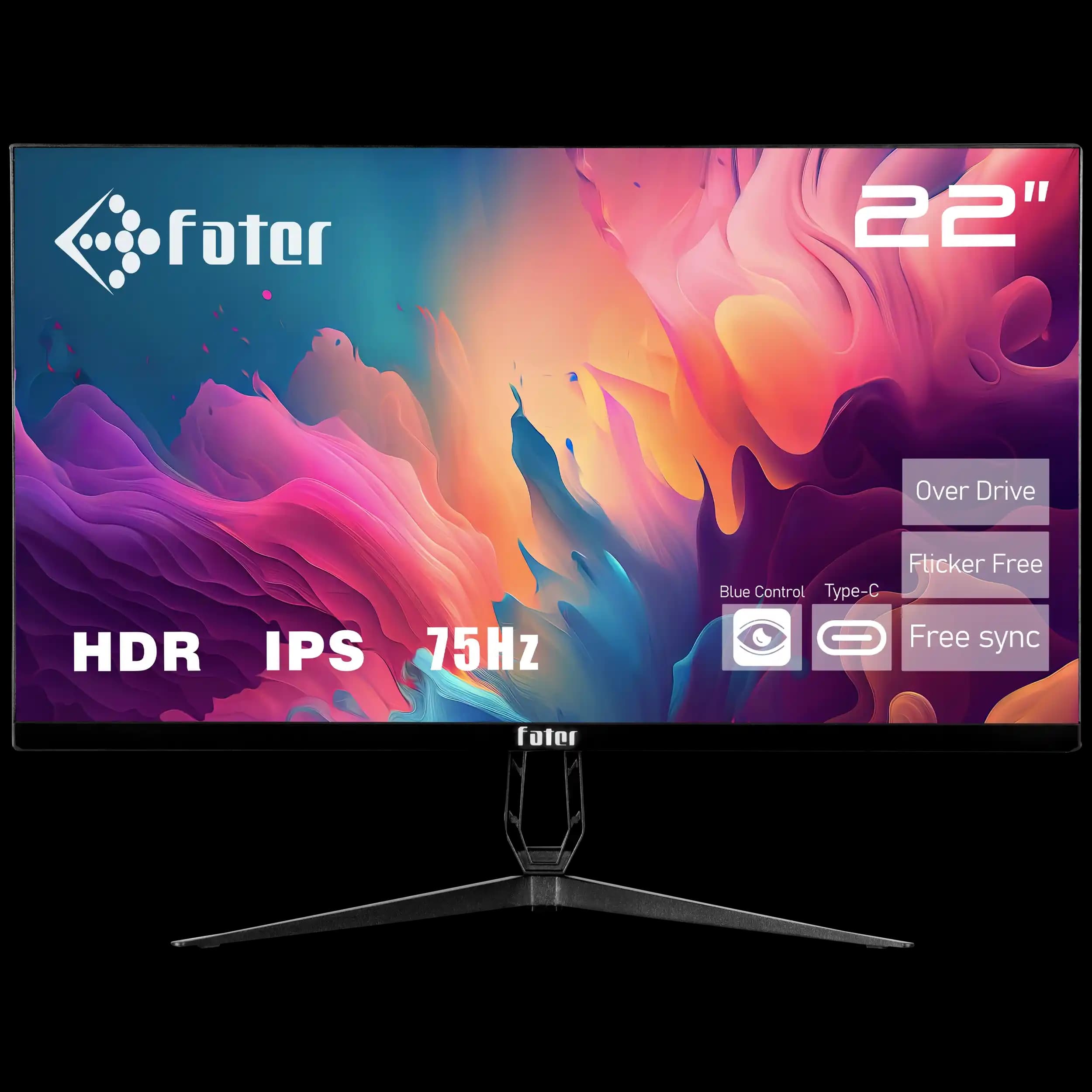مانیتور 22 اینچ فاطر مدل Fater F22-075B4