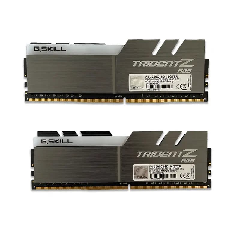 رم کامپیوتر جی اسکیل Trident Z RGB 16GB (8GBx2) 3200 CL16 — تصویر ۱۱