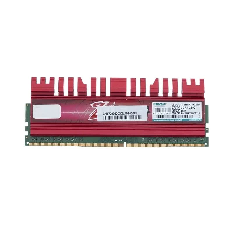 رم کامپیوتر کینگ مکس Kingmax 8G DDR4 2800 Zeus استوک — تصویر ۳