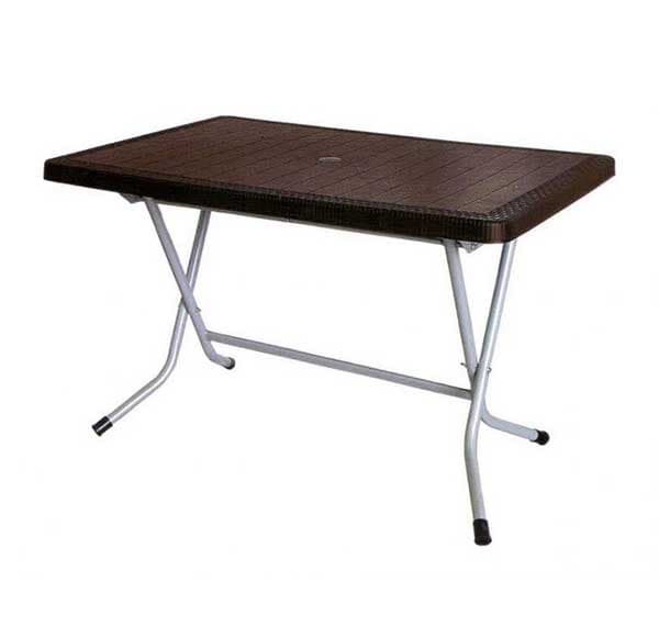 میز پلاستیکی 6 نفره تاشو ناصر پلاستیک کد 521 — تصویر ۲