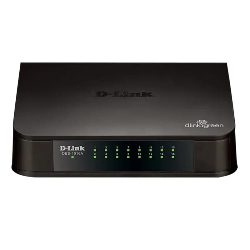 سوئیچ شبکه 16 پورت دی لینک DES-1016A استوک