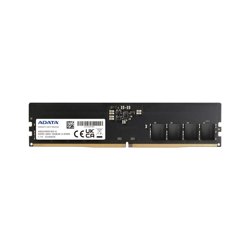 رم کامپیوتر ای دیتا ADATA U-DIMM DDR5 16GB 4800MHz CL40 — تصویر ۹
