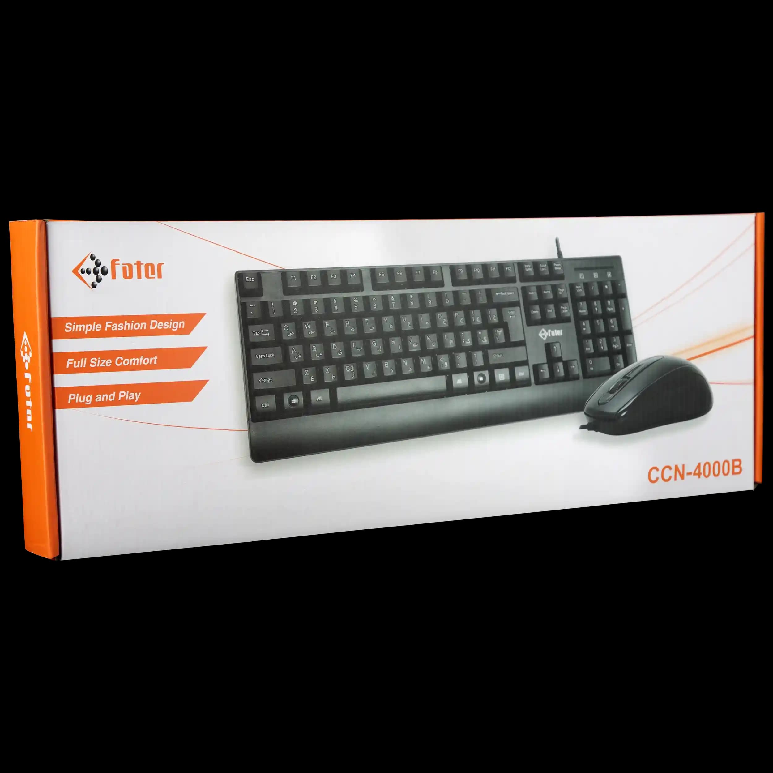 ماوس و کیبورد بی سیم فاطر مدل Fater CCN-4000B — تصویر ۷