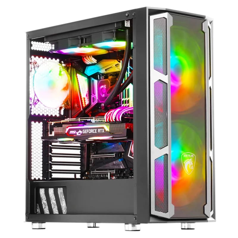 کیس کامپیوتر گرین مدل Green GRIFFIN G6 استوک — تصویر ۲