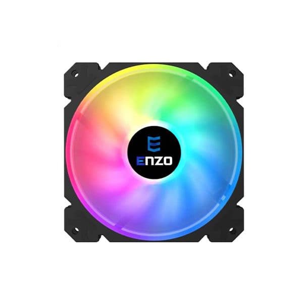 فن 12 سانت کیس انزو مدل ENZO FAN-003 RGB