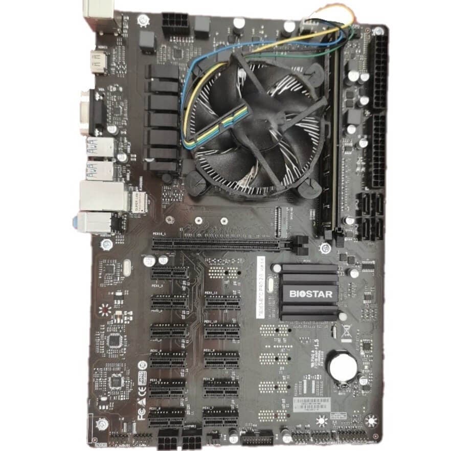 باندل مادربرد BIOSTAR TB360-BTC Pro 2.0+Intel G4930T+Fan — تصویر ۷