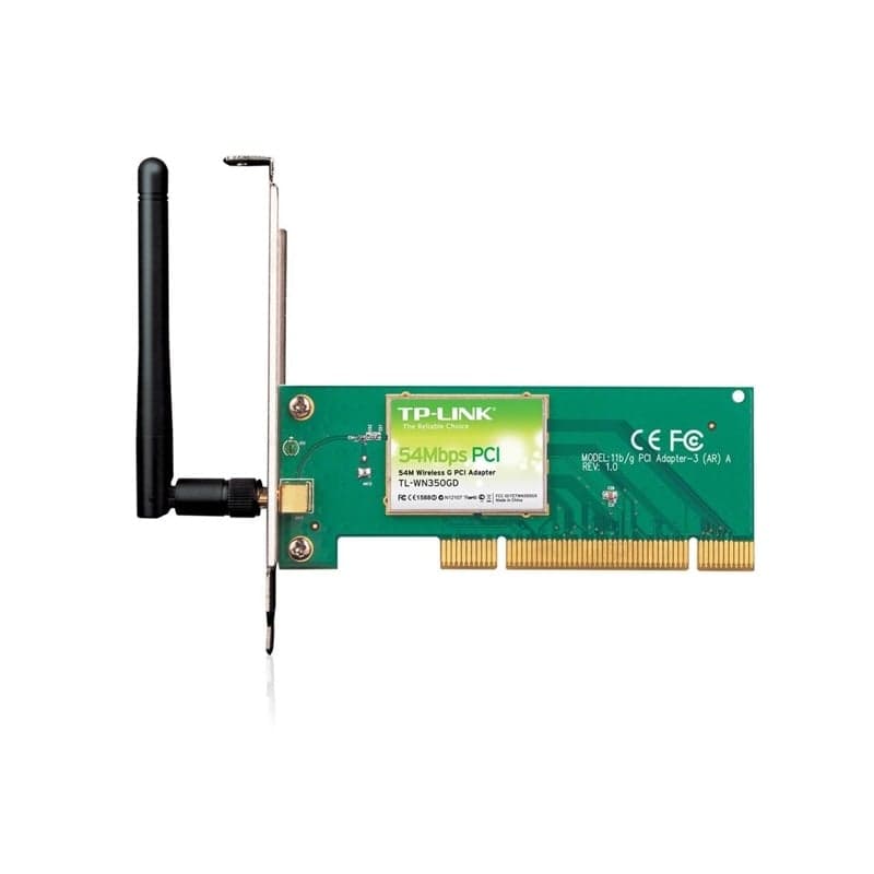 کارت شبکه بی‌سيم تی پی لينک PCI Express TP-LINK TL-WN350GD استوک