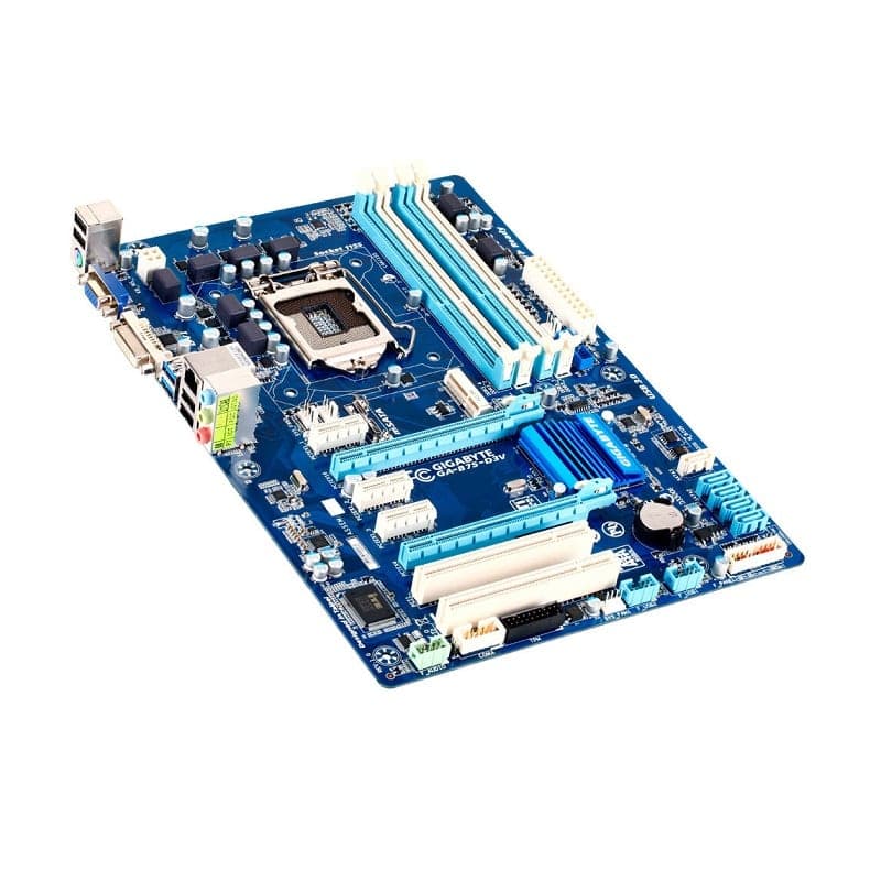 مادربرد کامپیوتر گیگابایت Gigabyte GA-B75-D3V Socket 1155 استوک — تصویر ۳