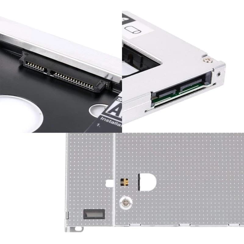 براکت هارد اینترنال دی‌تک DTECH HDD CADDY 12.7mm — تصویر ۹