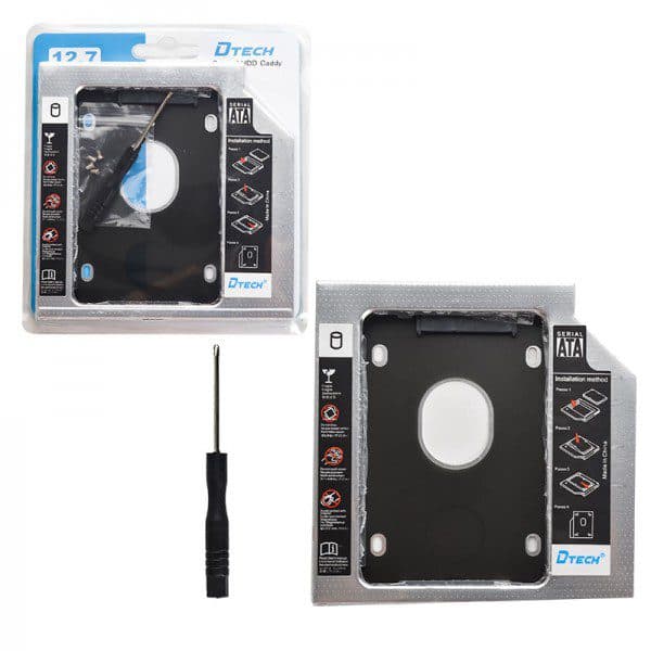 براکت هارد اینترنال دی‌تک DTECH HDD CADDY 12.7mm