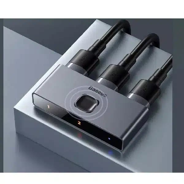 سوئیچ 1 به 2 HDMI باسئوس مدل CAHUB-BC0G — تصویر ۶