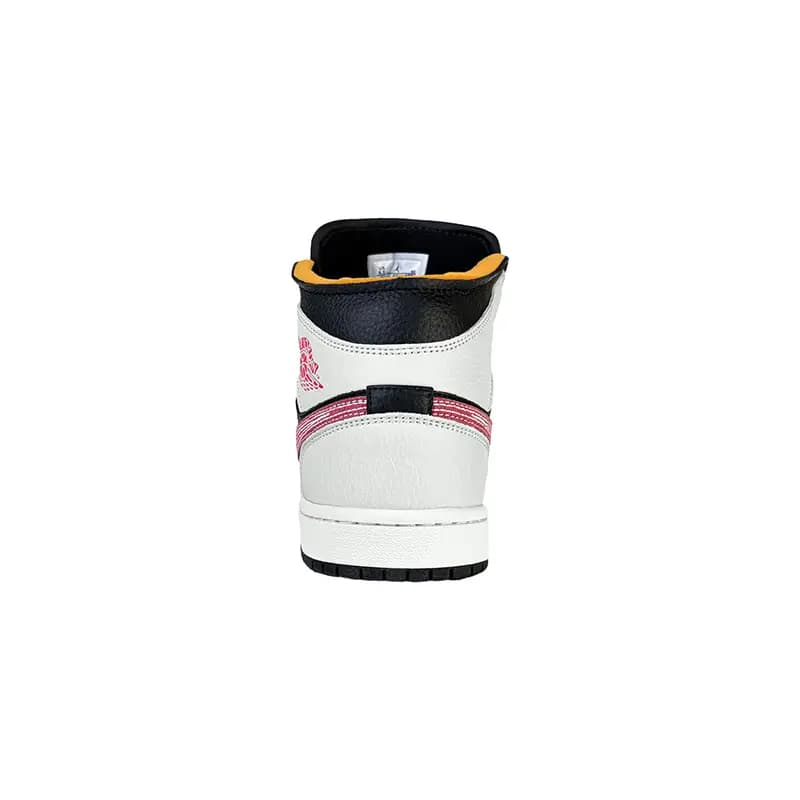 کتانی زنانه و مردانه برند نایکی مدل Air Jordan 1 رنگ مشکی کرم — تصویر ۳