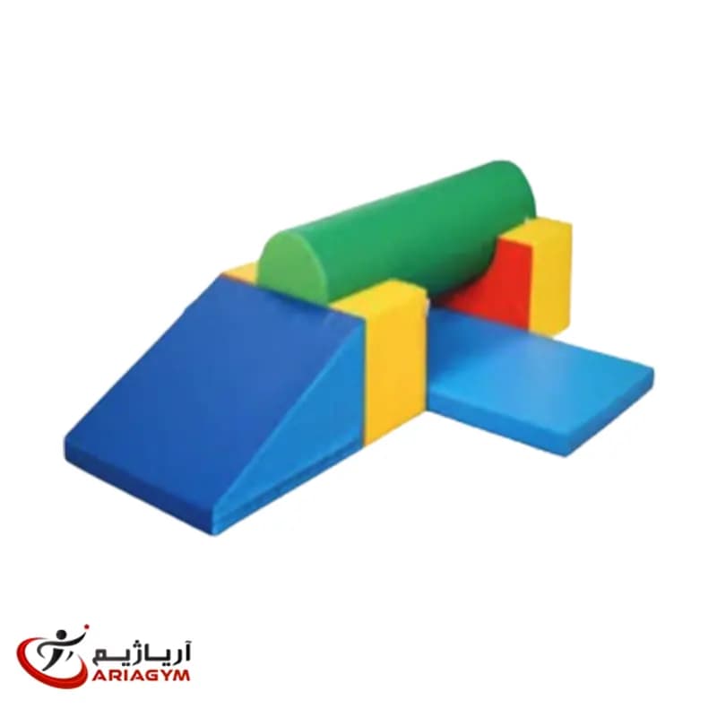 سازه فومی ۷ تکه مدل تونل و سرسره آریاژیم — تصویر ۳