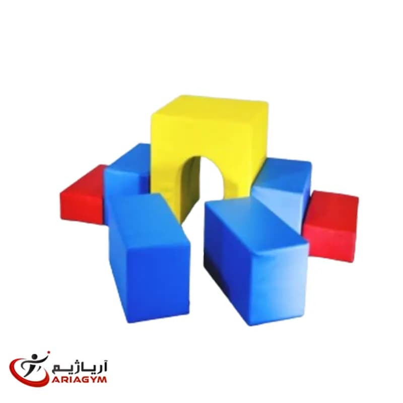 سازه فومی 7 تکه بازی کودک آریاژیم — تصویر ۲