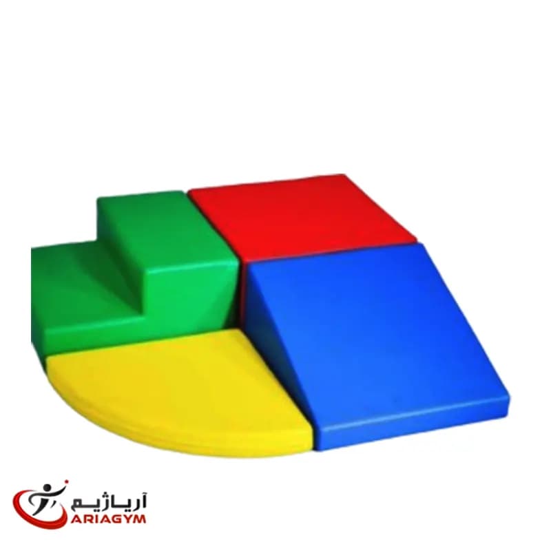سازه فومی 5 تکه مدل سرسره و پله آریاژیم — تصویر ۲