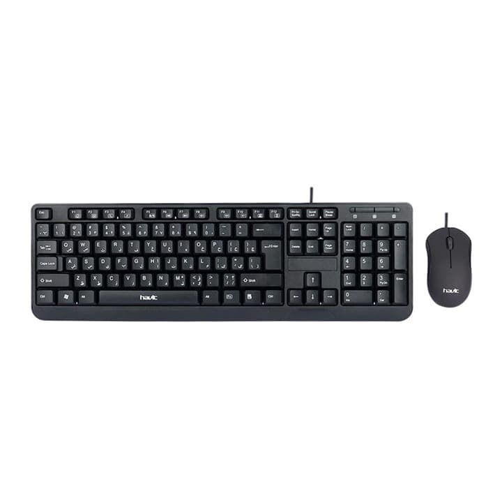 کیبورد و ماوس سیم دار هویت مدل HAVIT KB576 — تصویر ۲