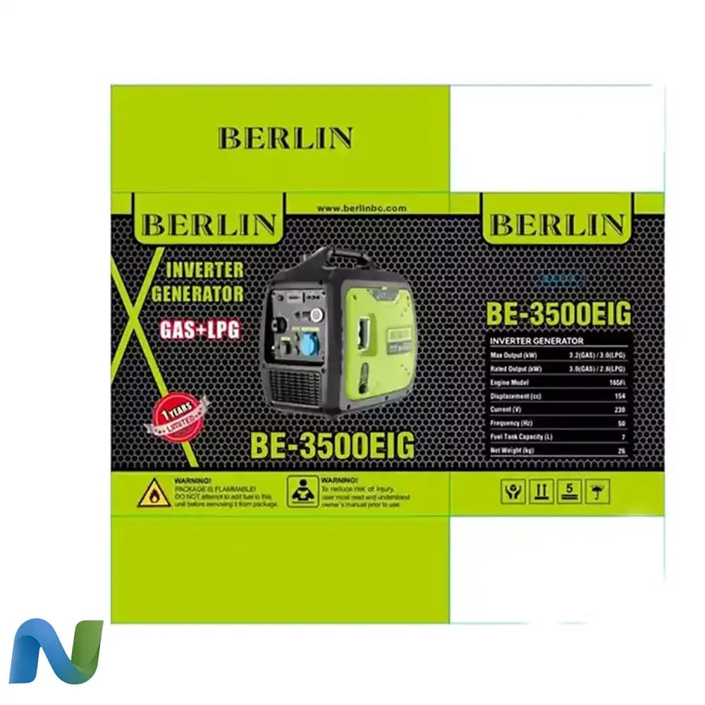 موتور برق بنزینی برلین مدل BE-3500EIG — تصویر ۱۱
