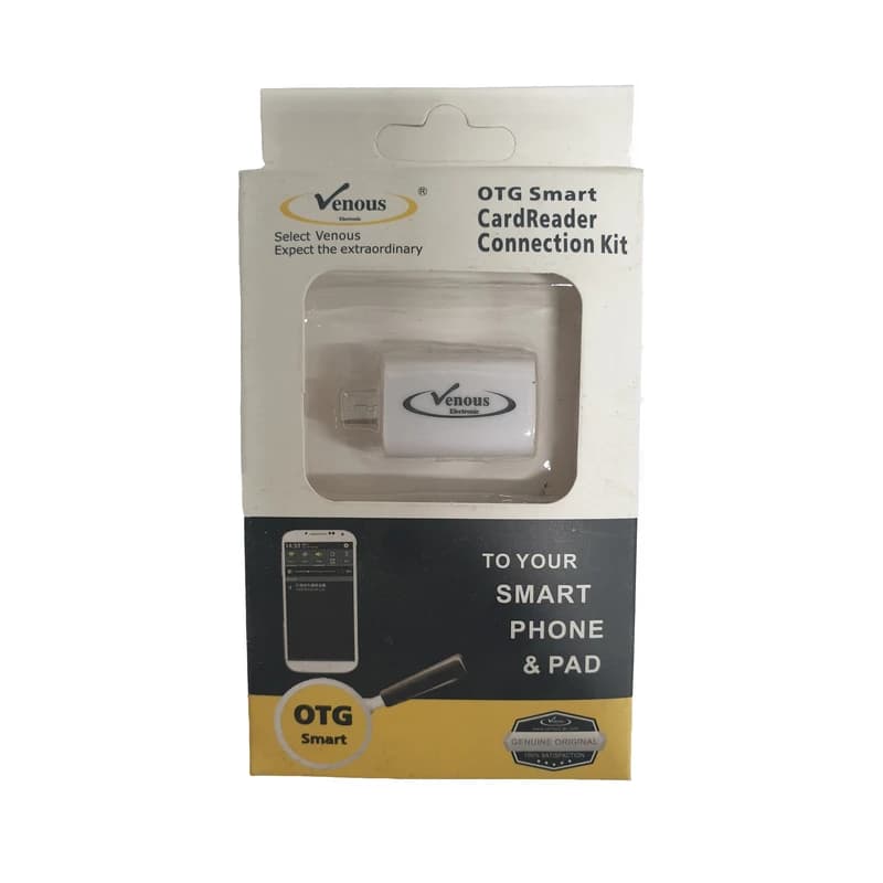 تبدیل OTG میکرو به USB ونوس Venous MicroUSB To USB PV-T949 — تصویر ۲