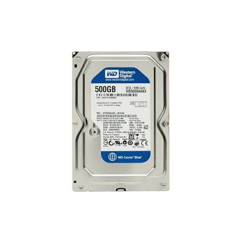 هارددیسک اینترنال وسترن دیجیتال WD Blue WD5000AAKX 500GB استوک — تصویر ۶