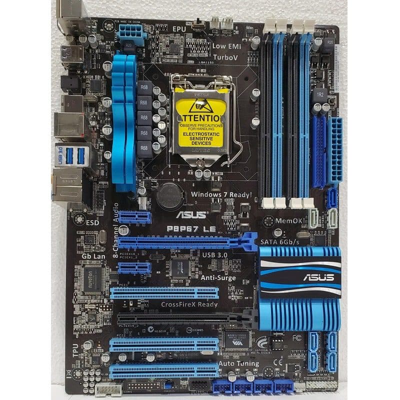 مادربرد کامپیوتر ASUS P8P67 LE Socket 1155 استوک