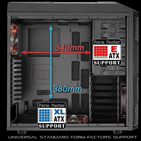 کیس کامپیوتر کارکرده گرین مدل Green X9 Predator Full Tower — تصویر ۵