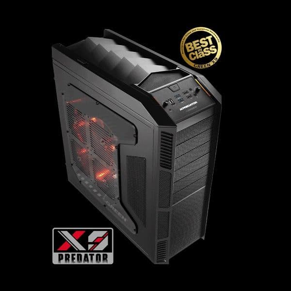 کیس کامپیوتر کارکرده گرین مدل Green X9 Predator Full Tower