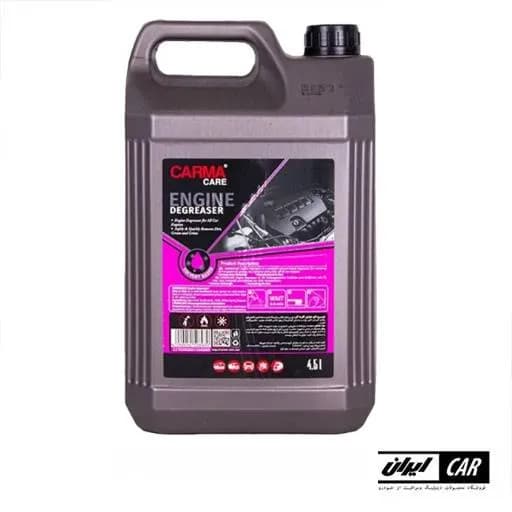 مایع موتور شوی حلالی ۴.۵ لیتری کارماکر CarmaCare 4.5L Solvent-Based Engine Cleaner — تصویر ۳