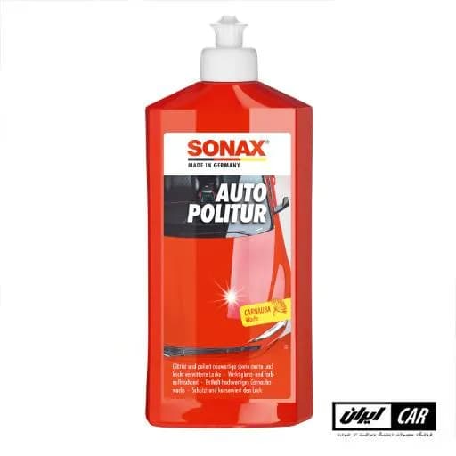 پولیش رنگ بدنه خودرو سوناکس مدل Sonax Car Polish 500ml — تصویر ۲