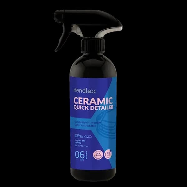 اسپری بازسازی کننده نانو سرامیک بدنه خودرو هندلکس مدل Hendlex Ceramic Quick Detailer — تصویر ۴